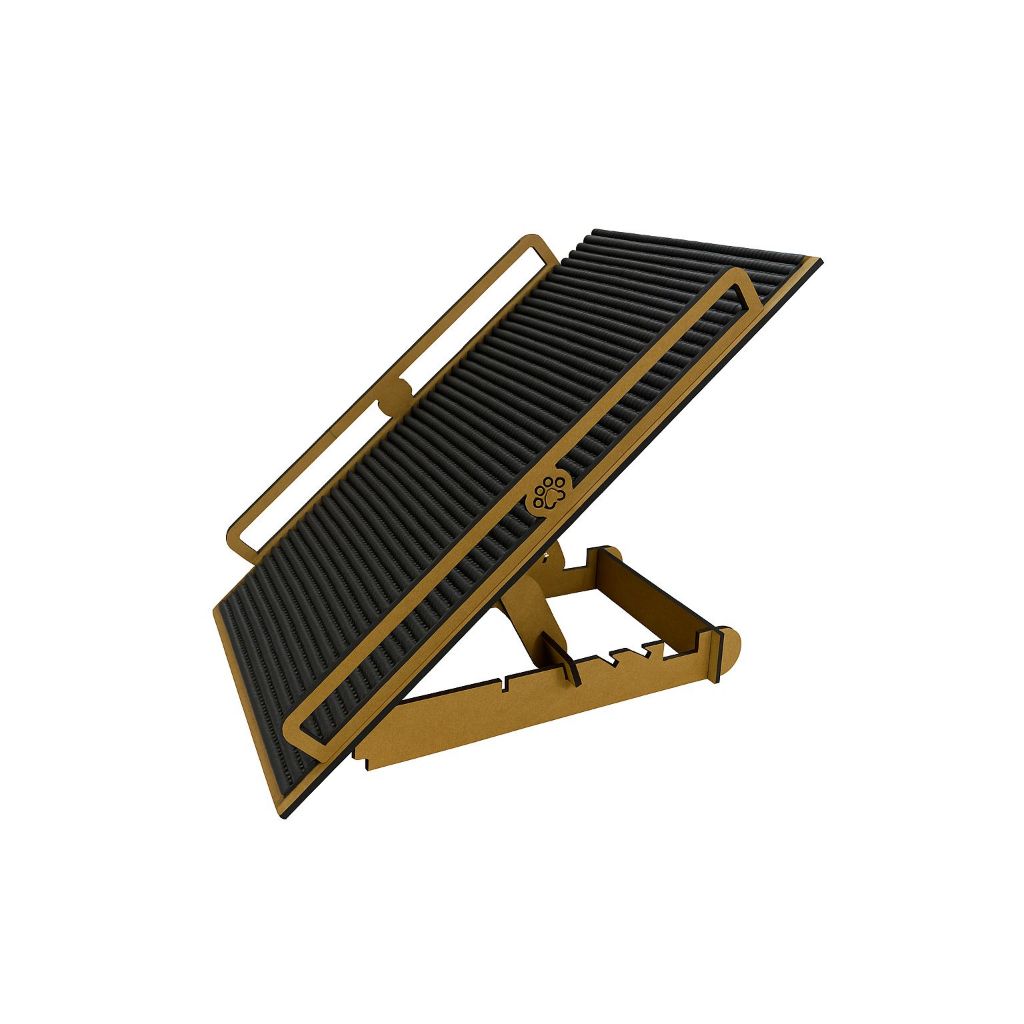 Rampa Para Cachorros Antiderrapante Madeira Resist