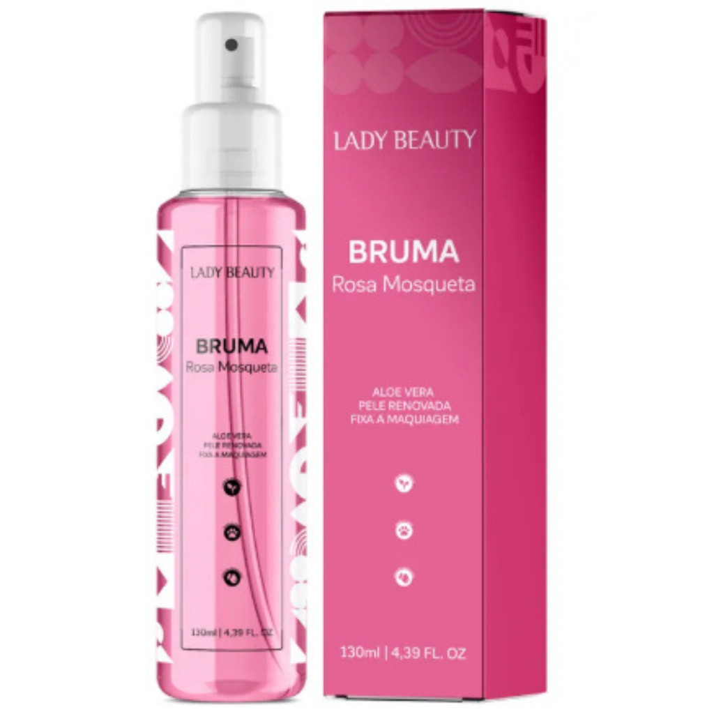 Bruma Facial Fixadora Rosa Mosqueta 130ml – 
