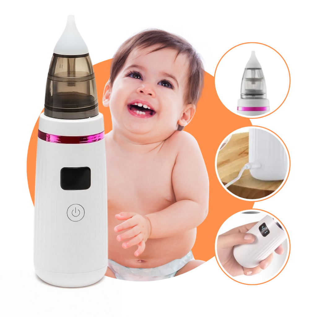 Aspirador Sugador Multiuso nasal e ouvido bebê el