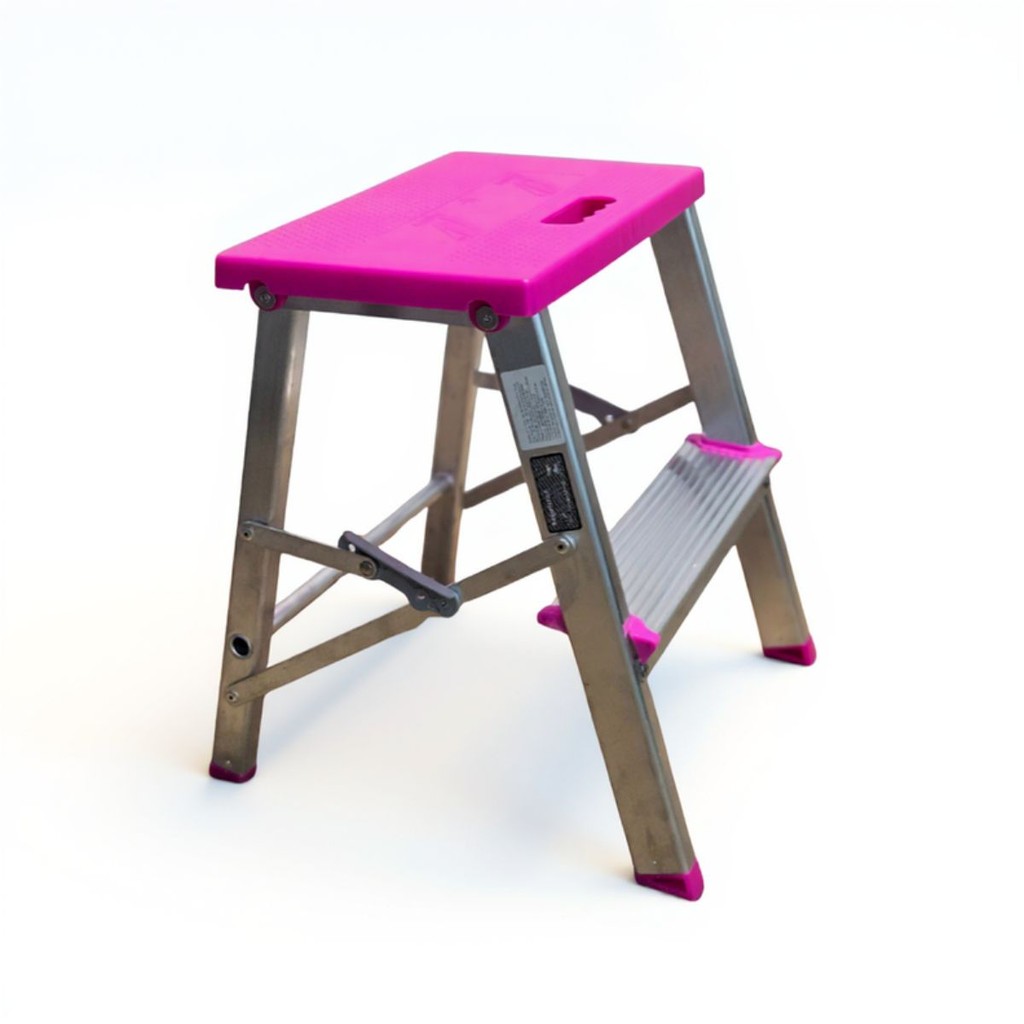 Escada 2 degraus banqueta Pequena Dobravel Domesti