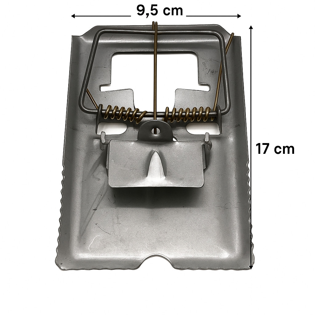 Kit 4 Armadilha Automática Porta Iscas Clip Sens
