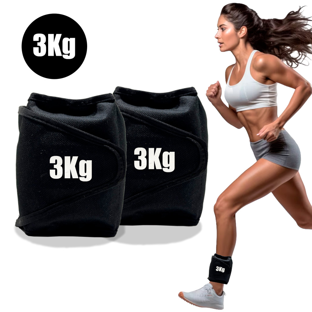 Par de Caneleira Peso Treinar Pernas Academia Torn