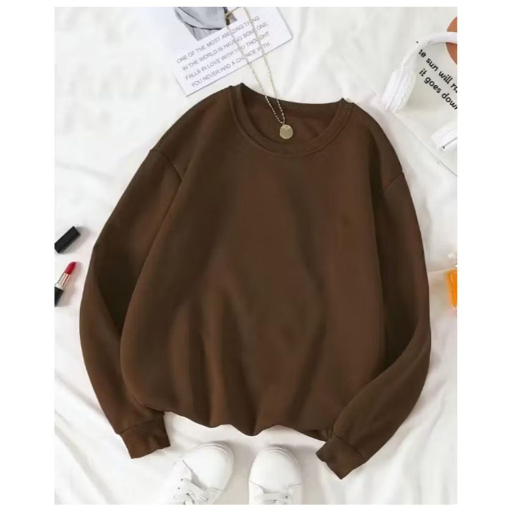 POLAR BEAR Moletom Careca Gola Redonda Algodão Fe