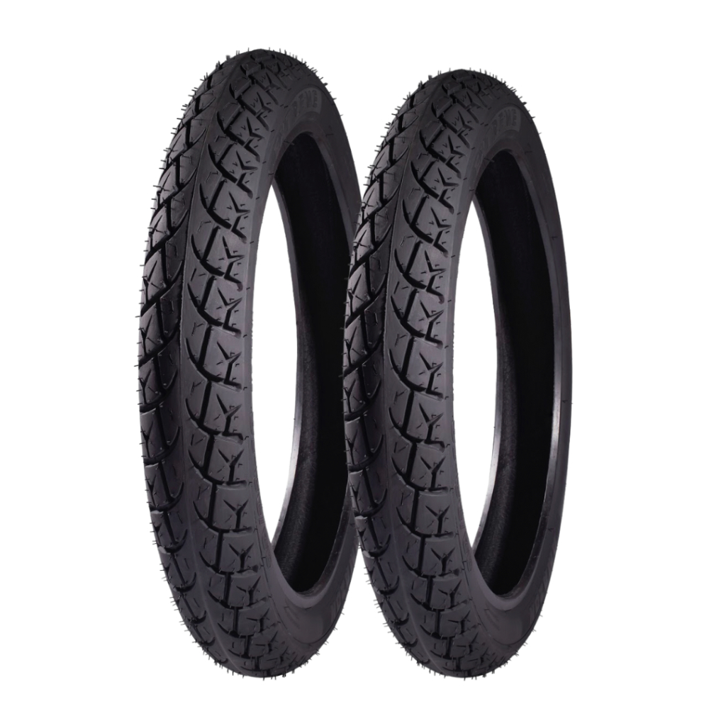 PAR DE PNEU NOVO TITAN 150 CG 125 FAN 160 HONDA YA