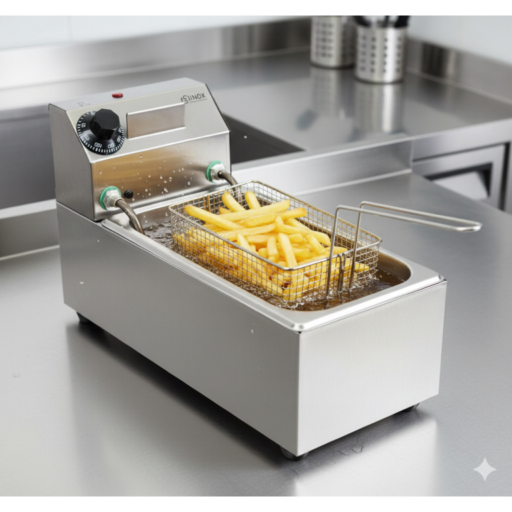 Fritadeira Industrial Eletrica 1 Cuba 3 Litros Gg 