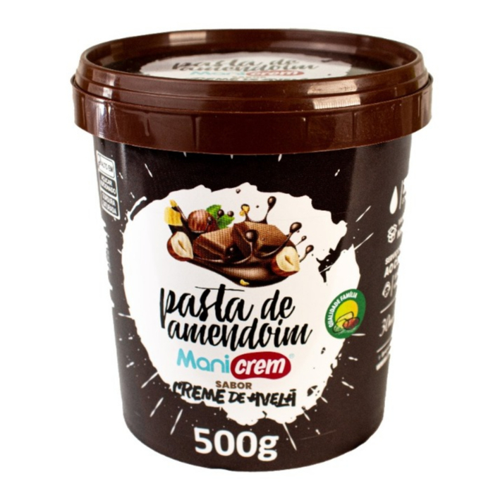 Pasta De Amendoim Sabor Creme de Avelã Manicrem P