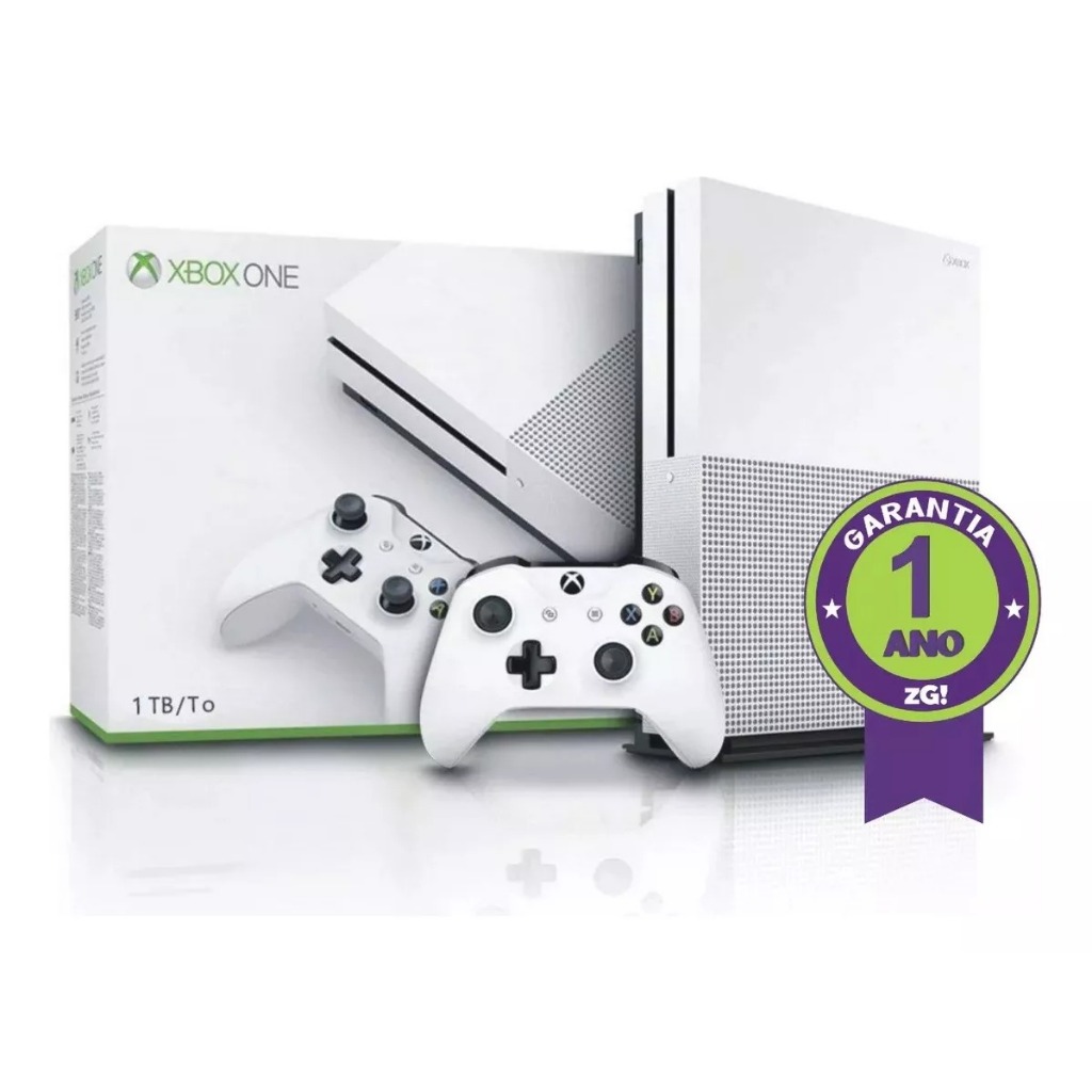 Console Video Game Original Xbox One S 1TB + Jogo 