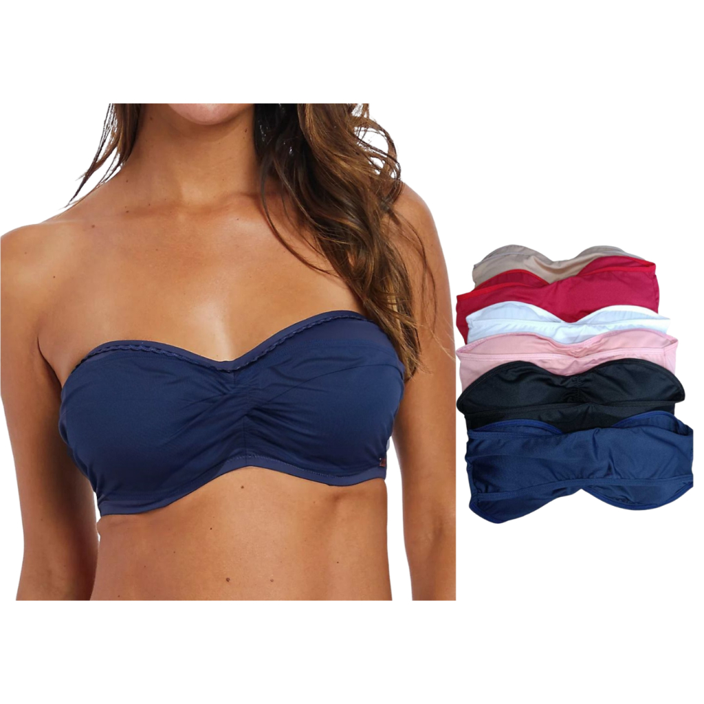Kit 2 Sutiã BUSTIE Top Faixa Sem Alça Tomara Que