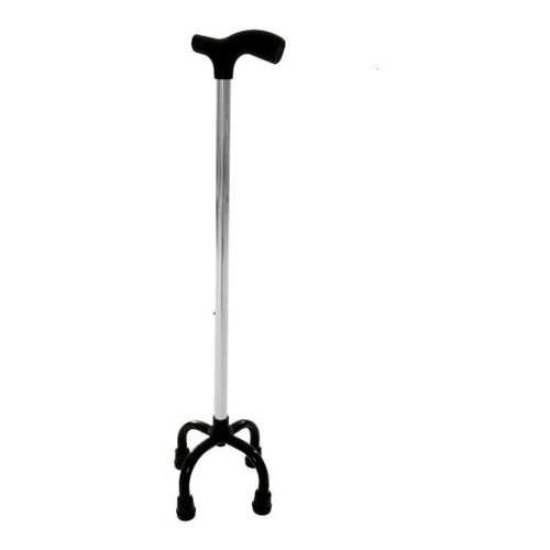 Bengala Regulável 4 Pontas Prata Agility