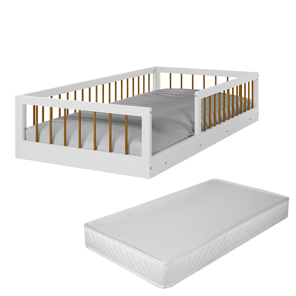 Cama Montessoriana Infantil com Colchão Incluso G