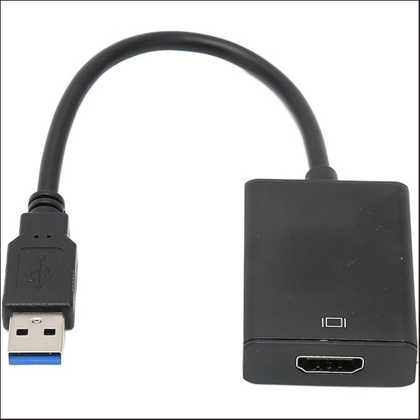 Cabo Adaptador Conversor Usb Para Hdmi Usb 3.0/ Pr
