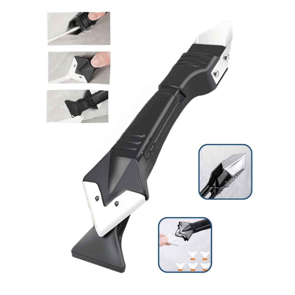 Espátula Rejunte Removedor De Silicone 3 em 1 Ras