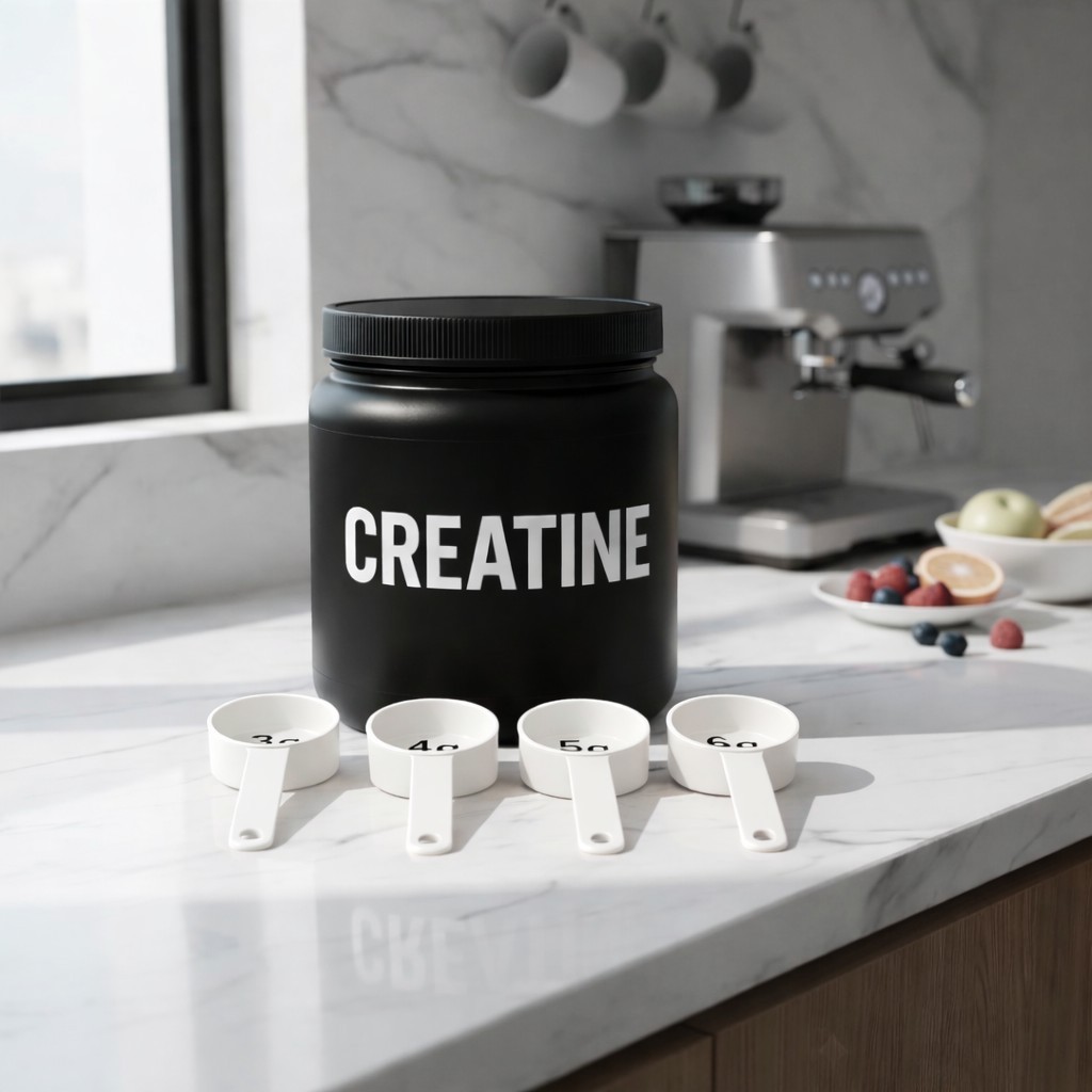 Kit 4 Dosador Colher Medidora Scoop De Creatina 3 