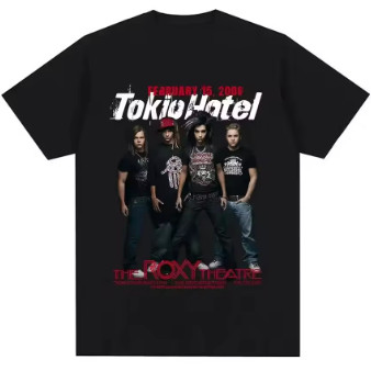 Camiseta  Tokio Hotel Adulto/Infantil Lançamento 