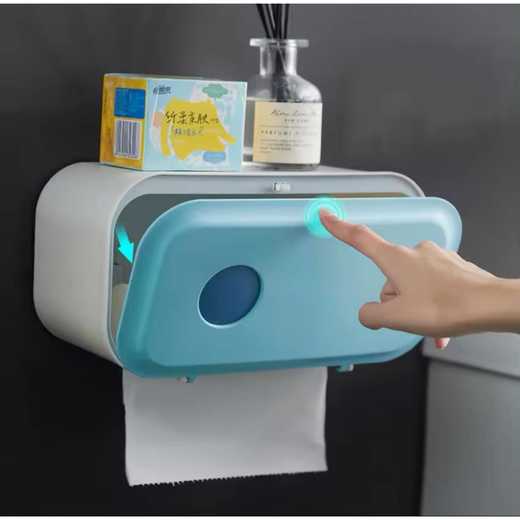 Caixa Porta Papel Higiênico Dispenser De Parede O