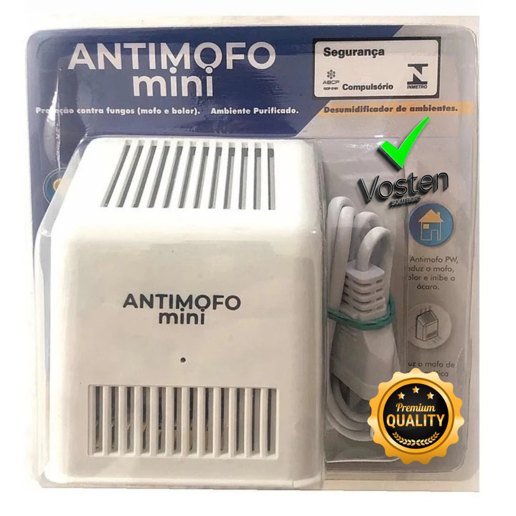 Antimofo de Ambiente Desumidificador Anti Ácaro e