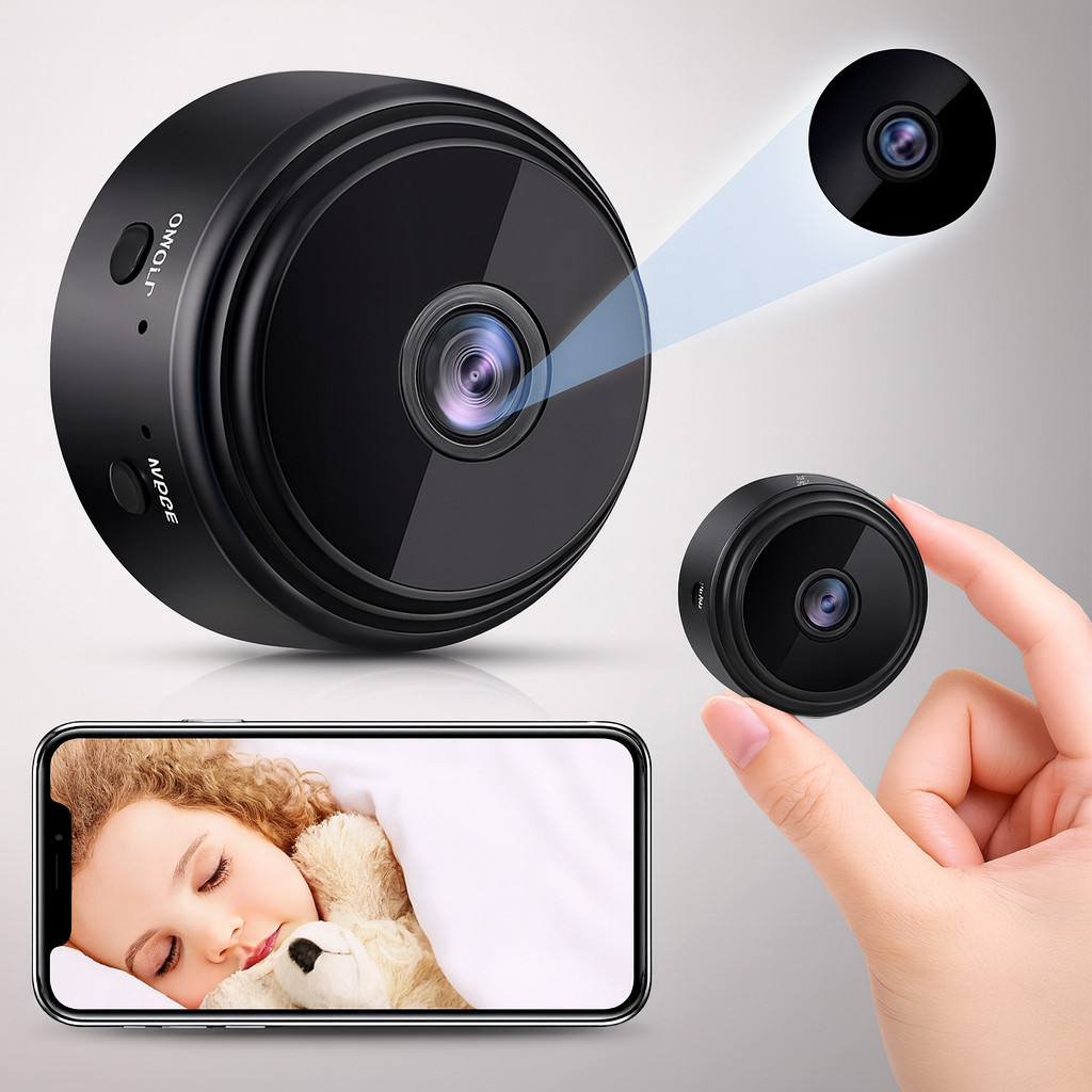 Câmera A9 HD Wi-Fi Sem Fio Definição Visão Not