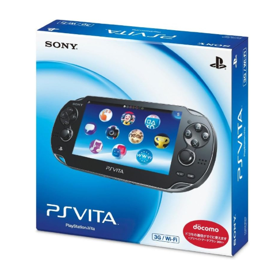 Console Sony Playstation Ps Vita Crystal Black