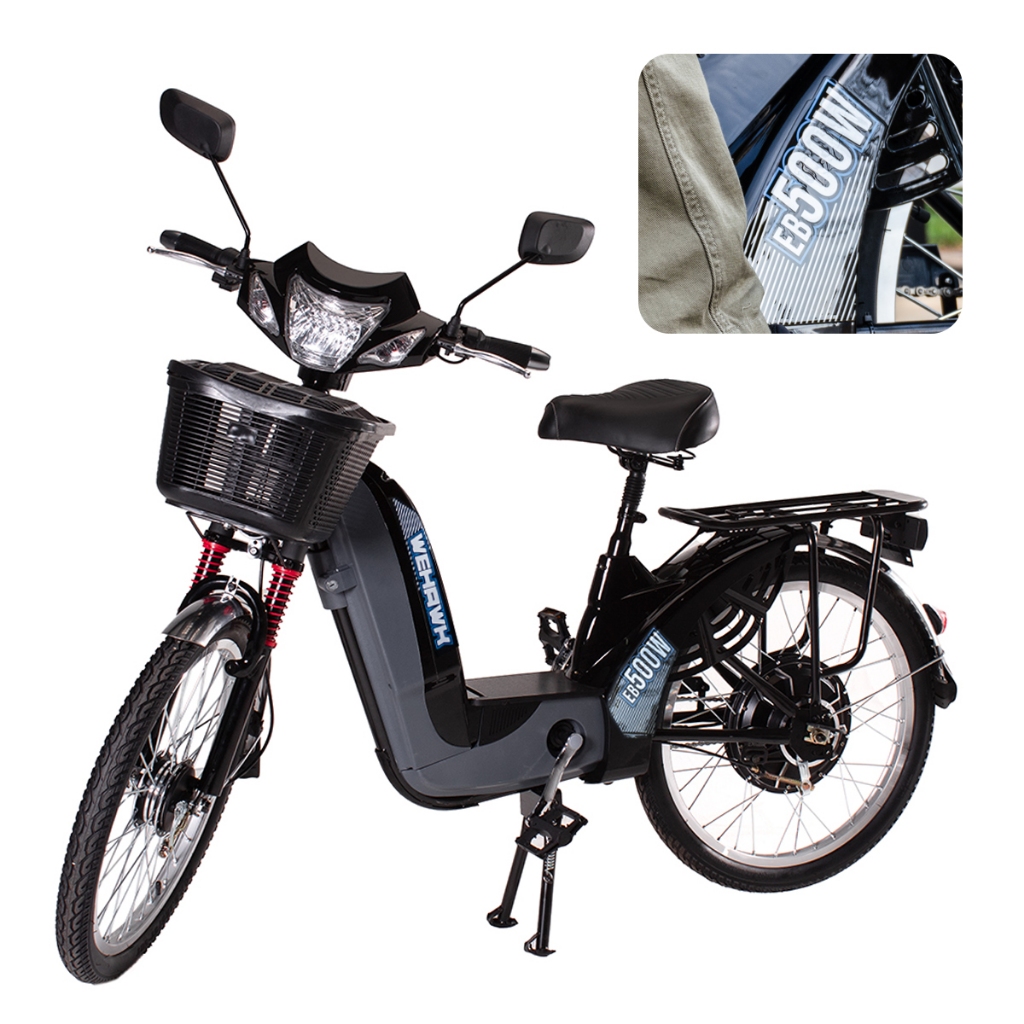 Bicicleta Scooter Elétrica 500w WeHawk WX-01 EB50