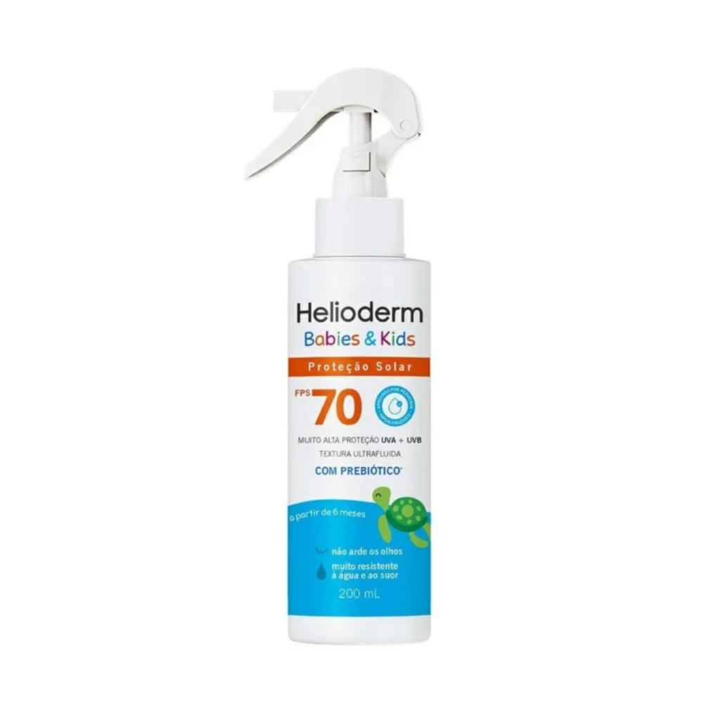 HELIODERM BABIES E KIDS PROTEÇÃO SOLAR FPS 70