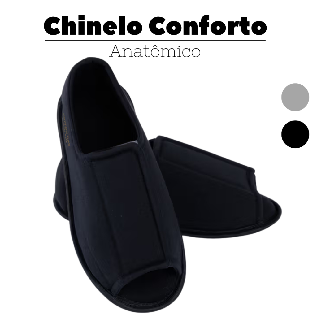 Sapato Sandália Ortopédica Confort Care Calçado