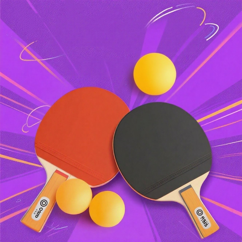 Raquetes Ping Pong Tênis De Mesa Profissional 2 r