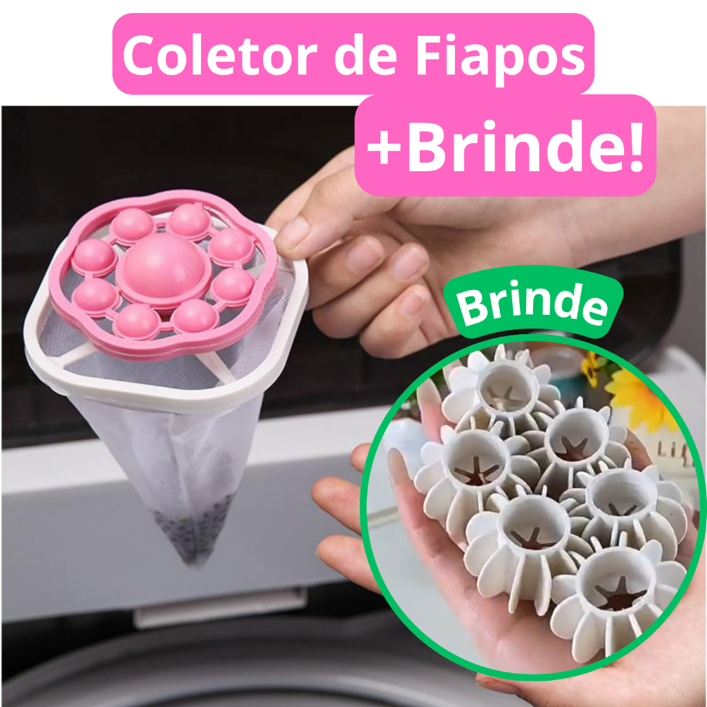 Kit até 5 Coletor de Pelos Coletor de Fiapos Para