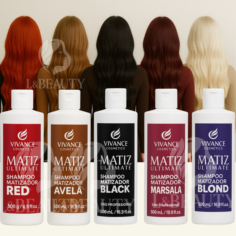 Shampoo Matizador Tonalizante Cabelos Coloridos Vi