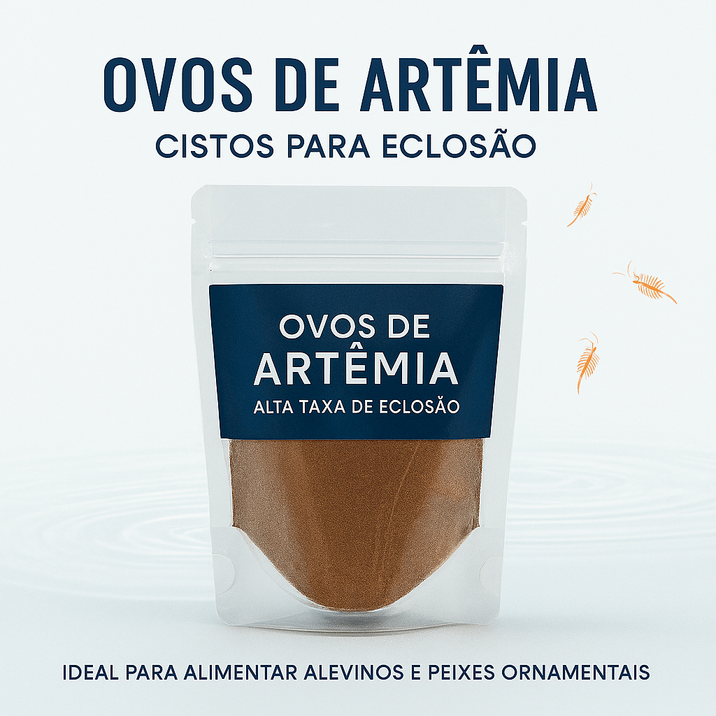 Cisto de Artêmia Salina 20gr (Granel) – Ali