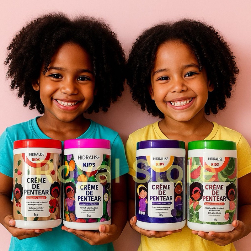 POTE De Creme para Pentear 1KG Cachos Sem Frizz Hi