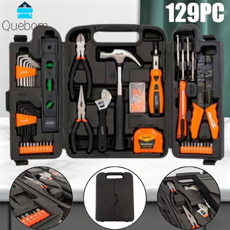 Kit 129 Peças Profissional com Maleta Portátil  