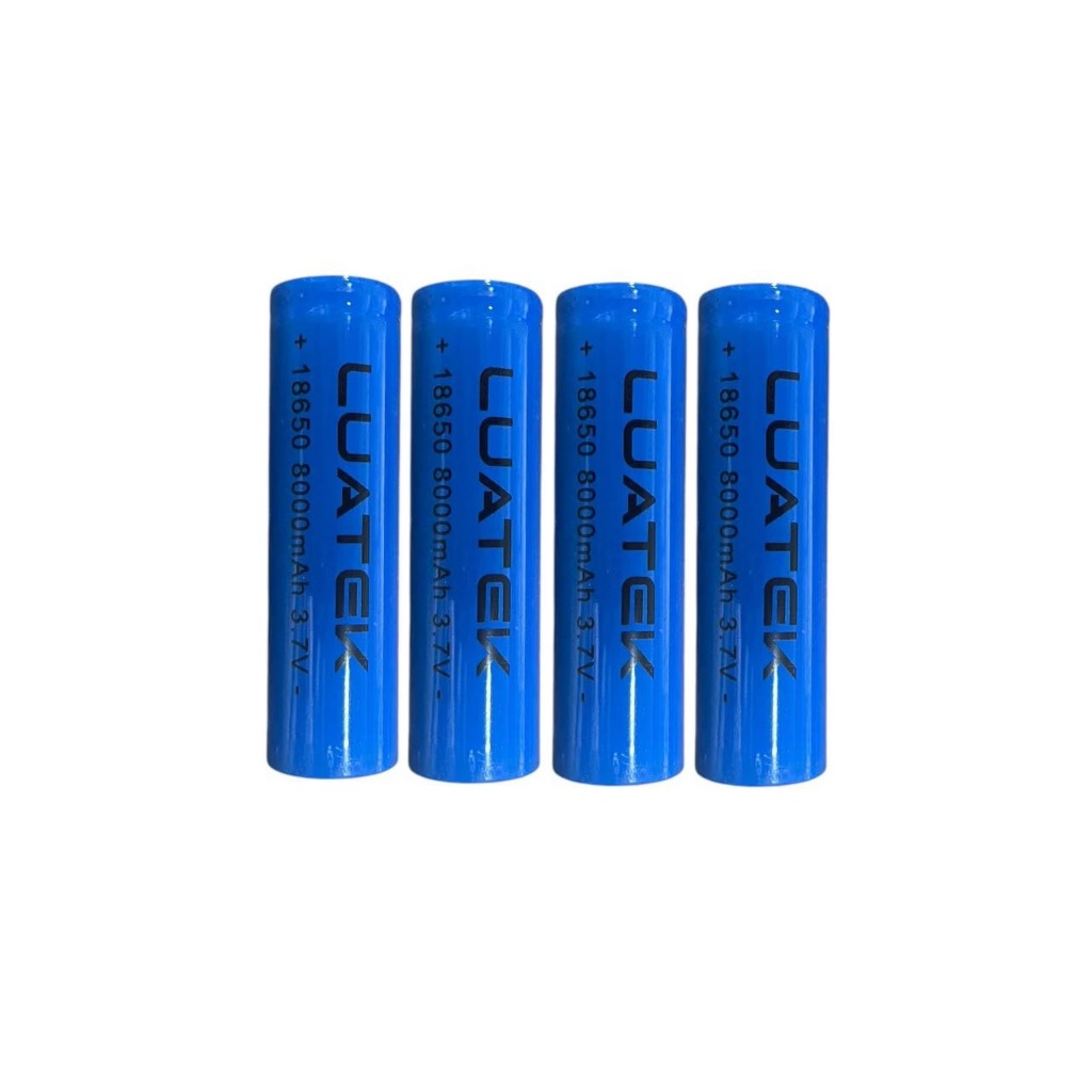 Bateria 18650 3,7V 8000 mAh Recarregável para Min