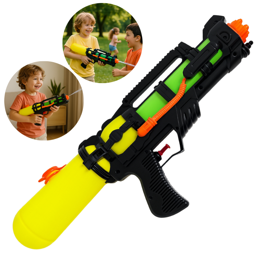 Arma Lança Água De Brinquedo Grande Potente Prai