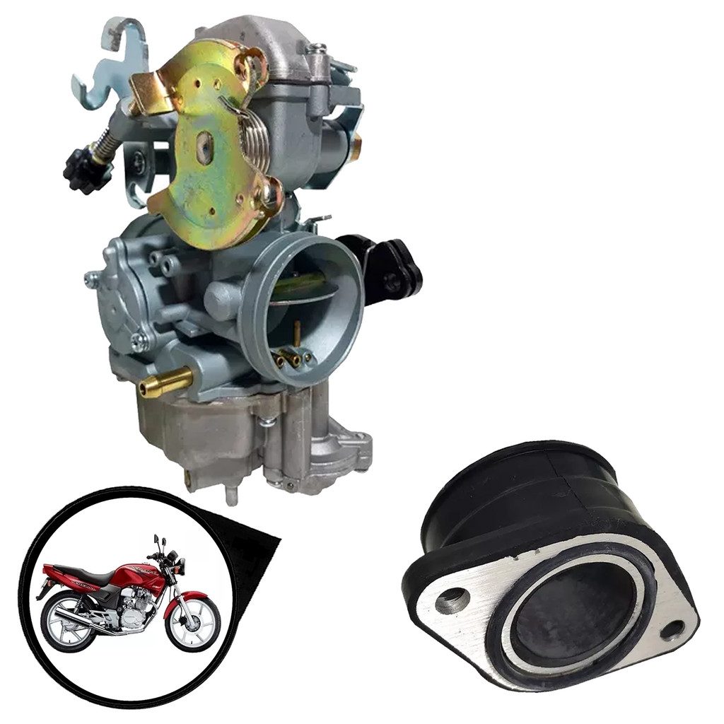 Carburador Completo + Coletor Admissão Cbx 200 St