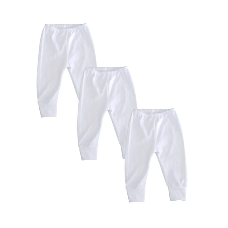 Mijão culote vira pé branco – kit 3/kit 5/