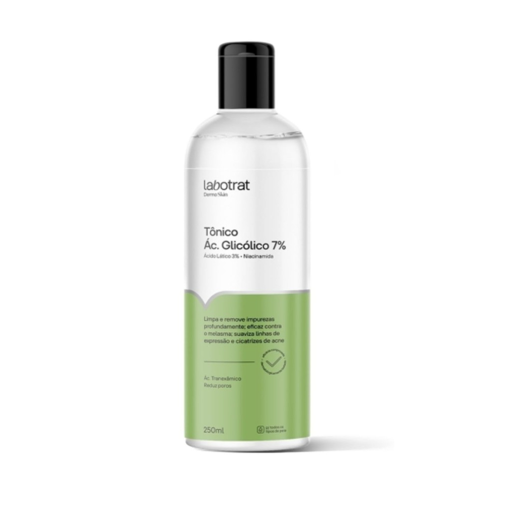 Tônico Facial Ácido Glicólico Labotrat 250ml  U