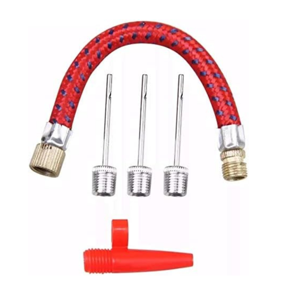 Kit Bicos Para Encher Bolas Boia Agulha P/ Bola Ro