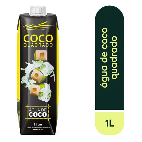 Água De Coco Quadrado Mult Bev 1 Litro