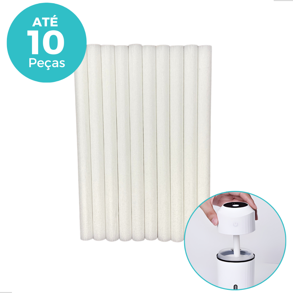 Kit Filtros Algodão Difusor  Refil Umidificador D
