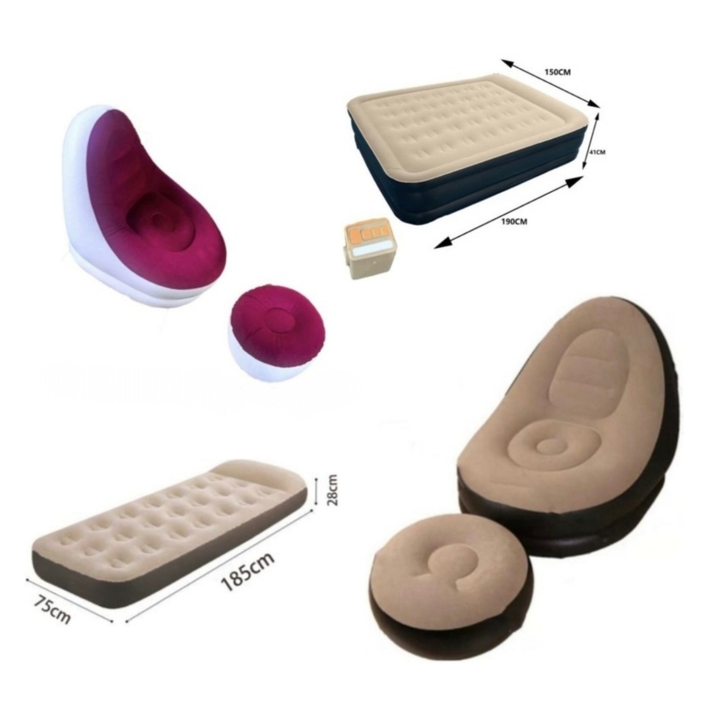 Cama De Ar Inflável Casal Com Bomba Integrada, So