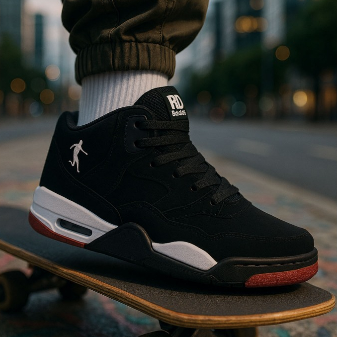 Tenis masculino botinha 4 conforto basquete dia a 