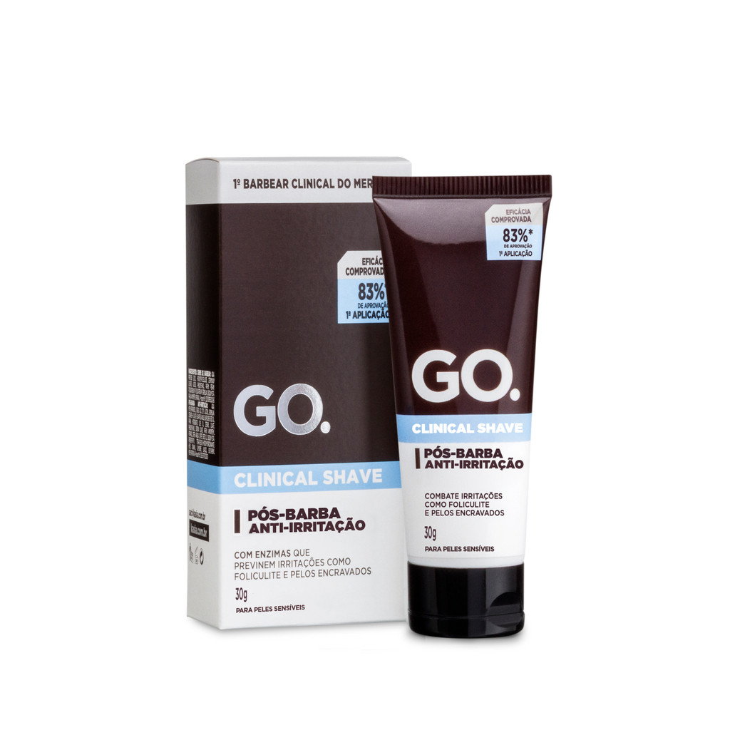 Creme Pós Barba Anti-irritação Foliculite Pelos