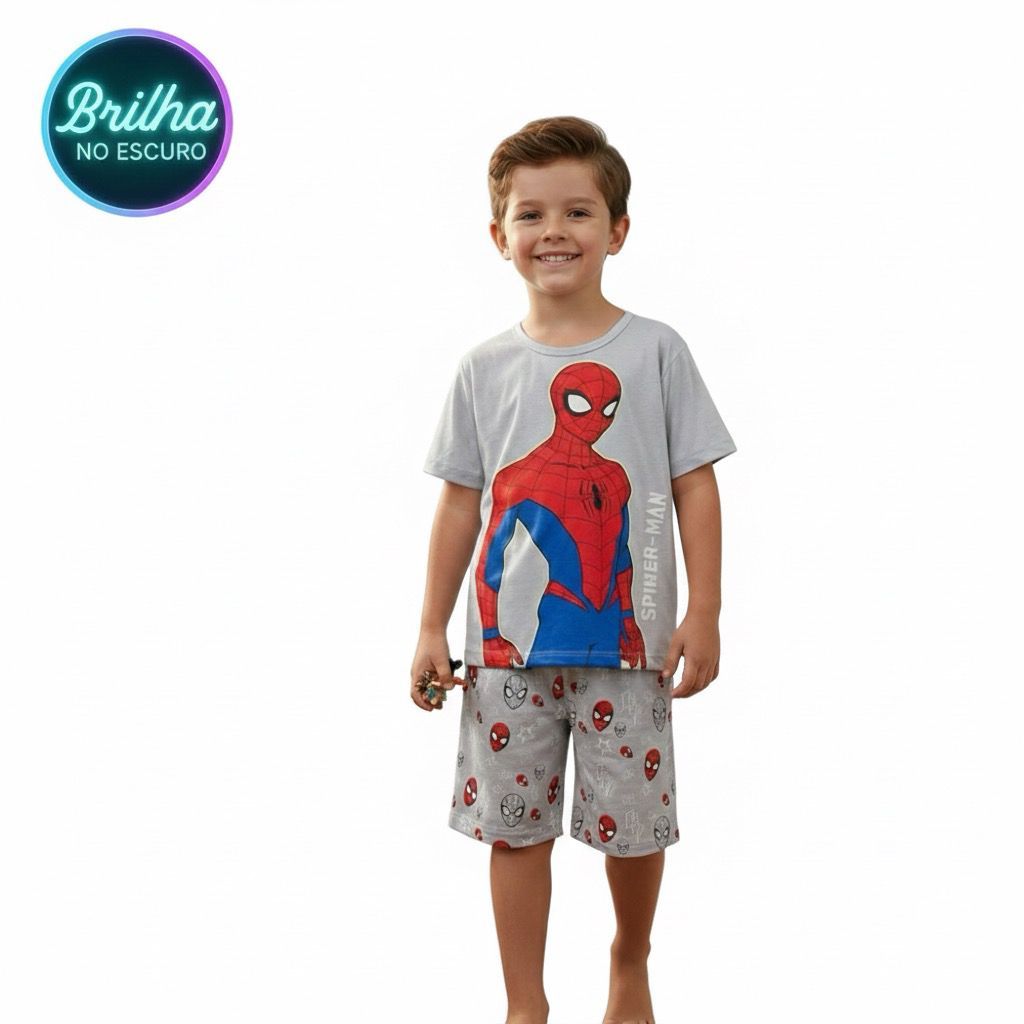 Pijama Infantil – 100 % Algodão – Ver