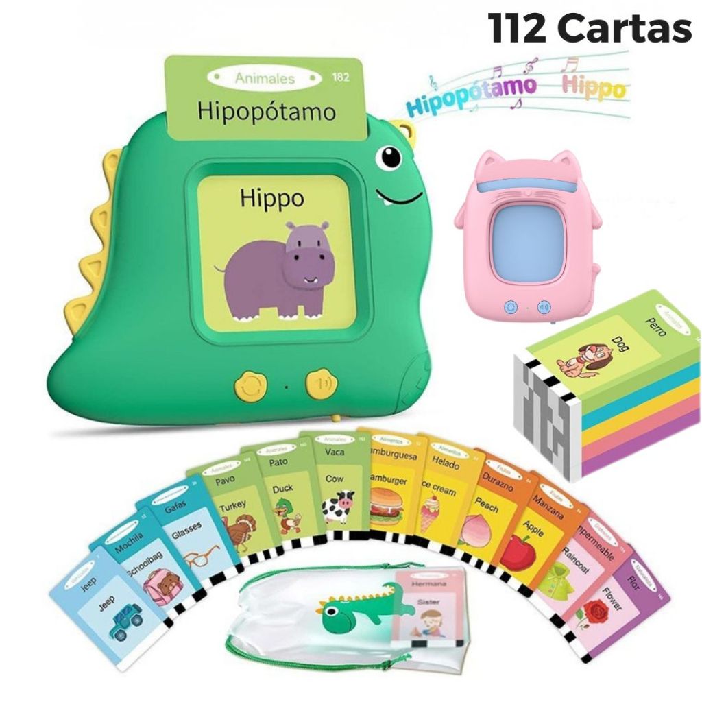 Pronúncia Portátil Máquina De Cartões De Apren