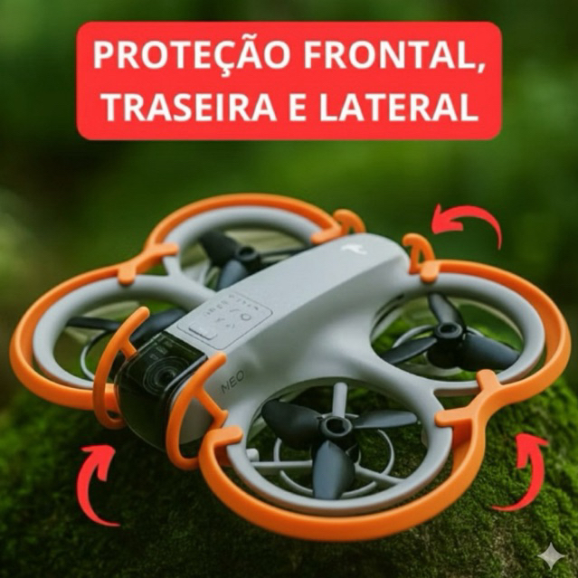 Kit Protetor para Drone DJI Neo  Proteção Comple