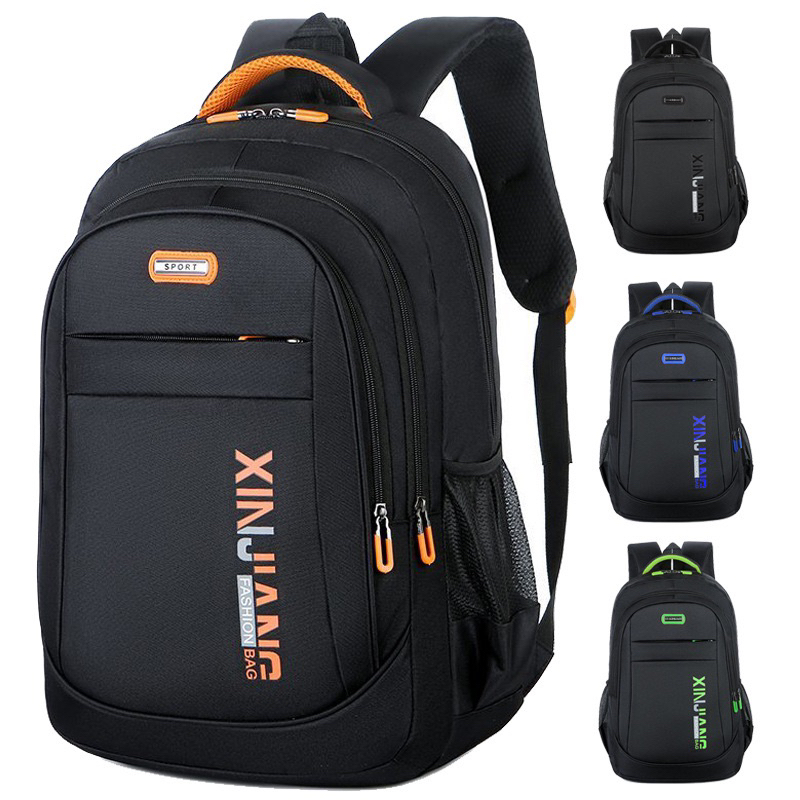 Mochila Escolar Faculdade Masculina Resistente Gra