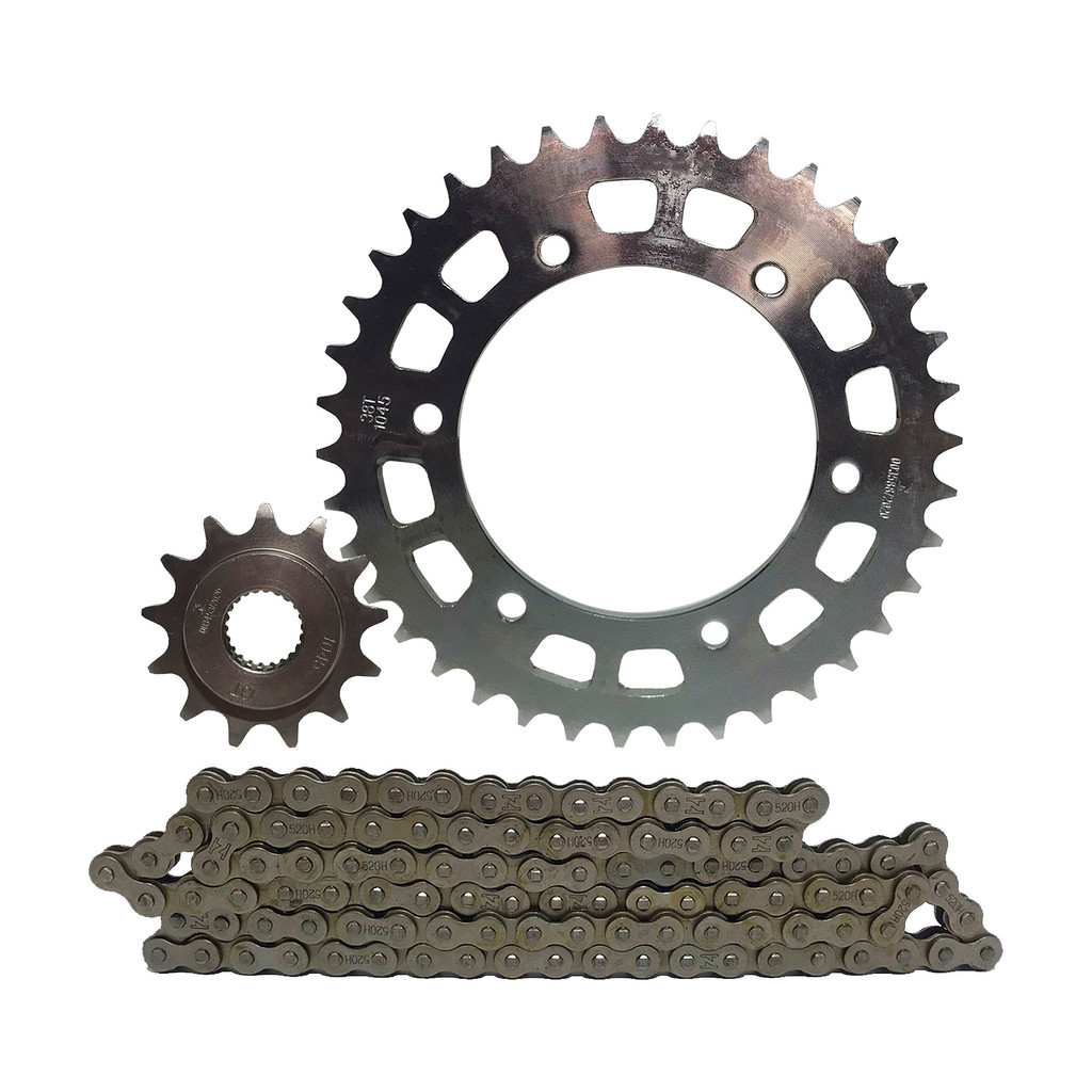 Kit Relação Transmissão Yamaha Fazer 250 Com Ab