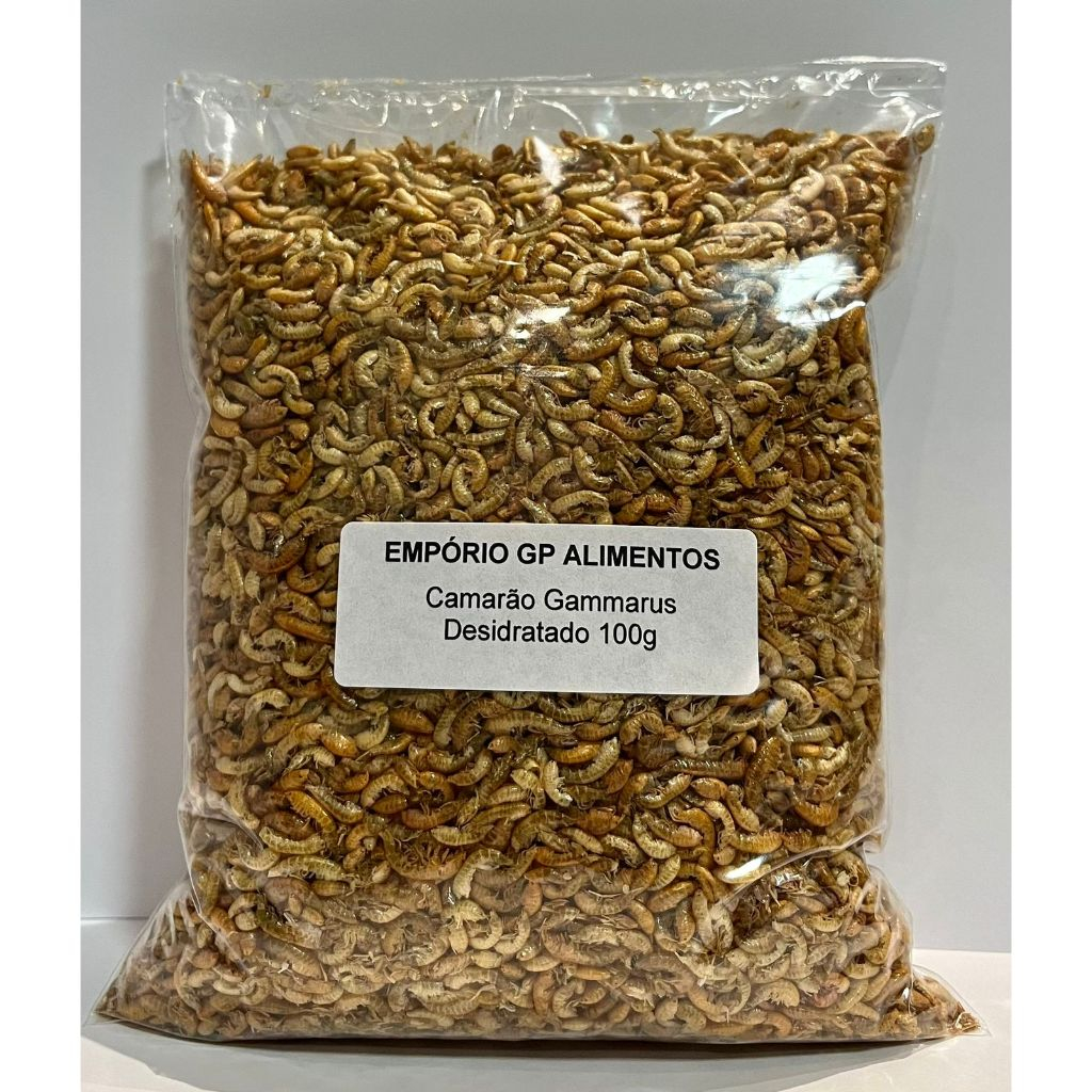 Camarão Grammarus Desidratado PACOTE 100g