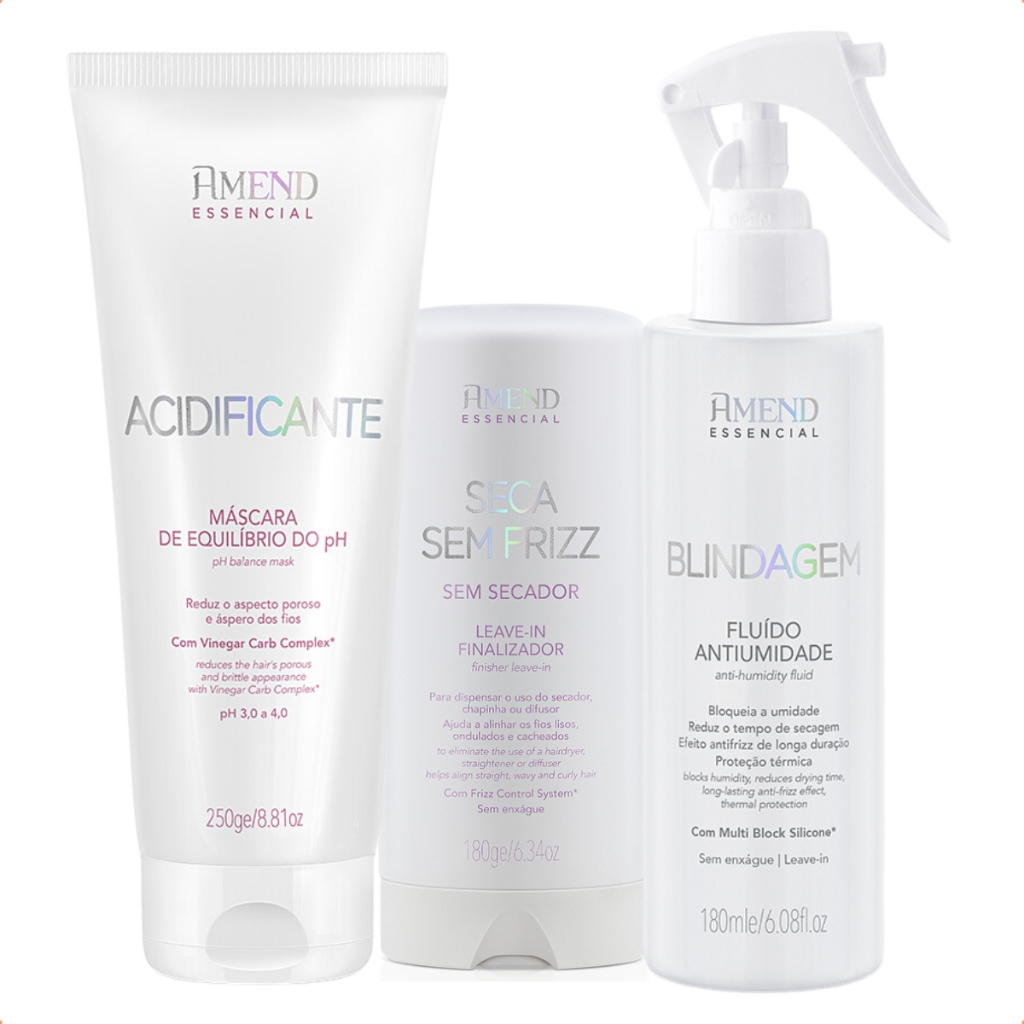 Linha Amend Essencial – Leave-in Seca Frizz