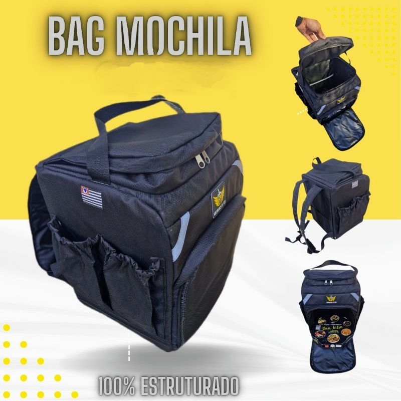 BAG MOCHILA GUERREIROS DA RUA ( NÃO VAI CAPINHA D
